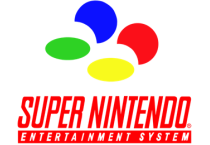 Super Nintendo SNES game logo representing cartridge trade-ins